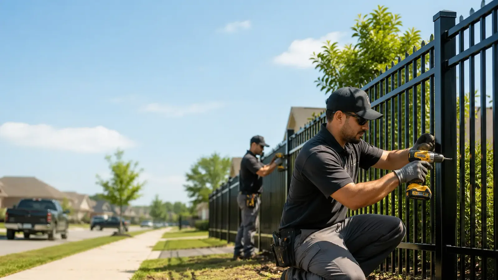 Metal Fence Installation in Webb, MS